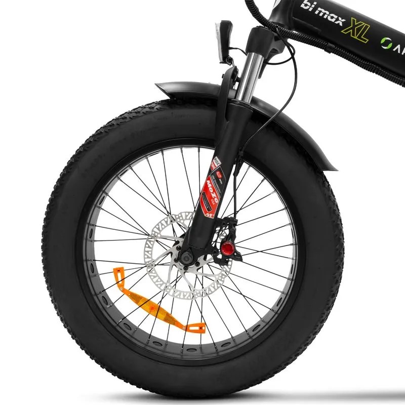 Ruota anteriore fat bike con freno a disco