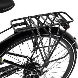 Portapacchi per bicicletta con elastici