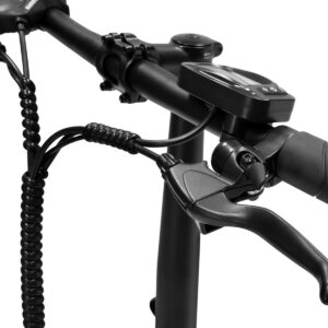 Manubrio di scooter elettrico con display