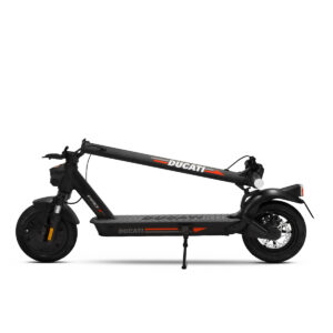 Monopattino nero elettrico pieghevole