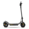 Monopattino elettrico nero, vista laterale