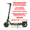 Offerta monopattino Jeep verde sconto 34%.
