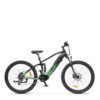 Bicicletta elettrica Jeep colori nero verde