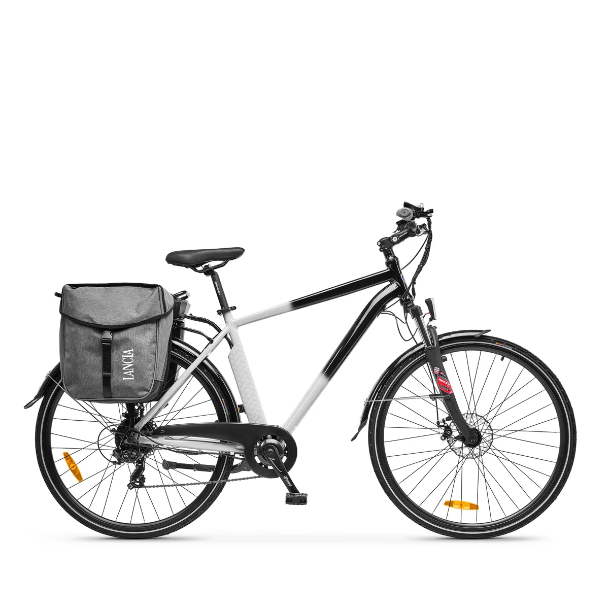 Bicicletta Lancia con borsa laterale
