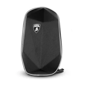 Zaino nero Lamborghini in stile moderno