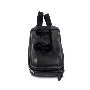 Borsa nera da bicicletta con cerniera