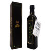 Bottiglia olio extravergine oliva Fior d'Olio con scatola.