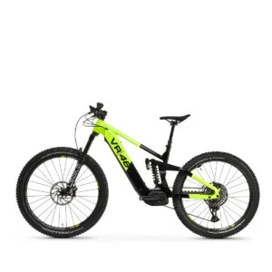 Bicicletta elettrica VR46 gialla e nera