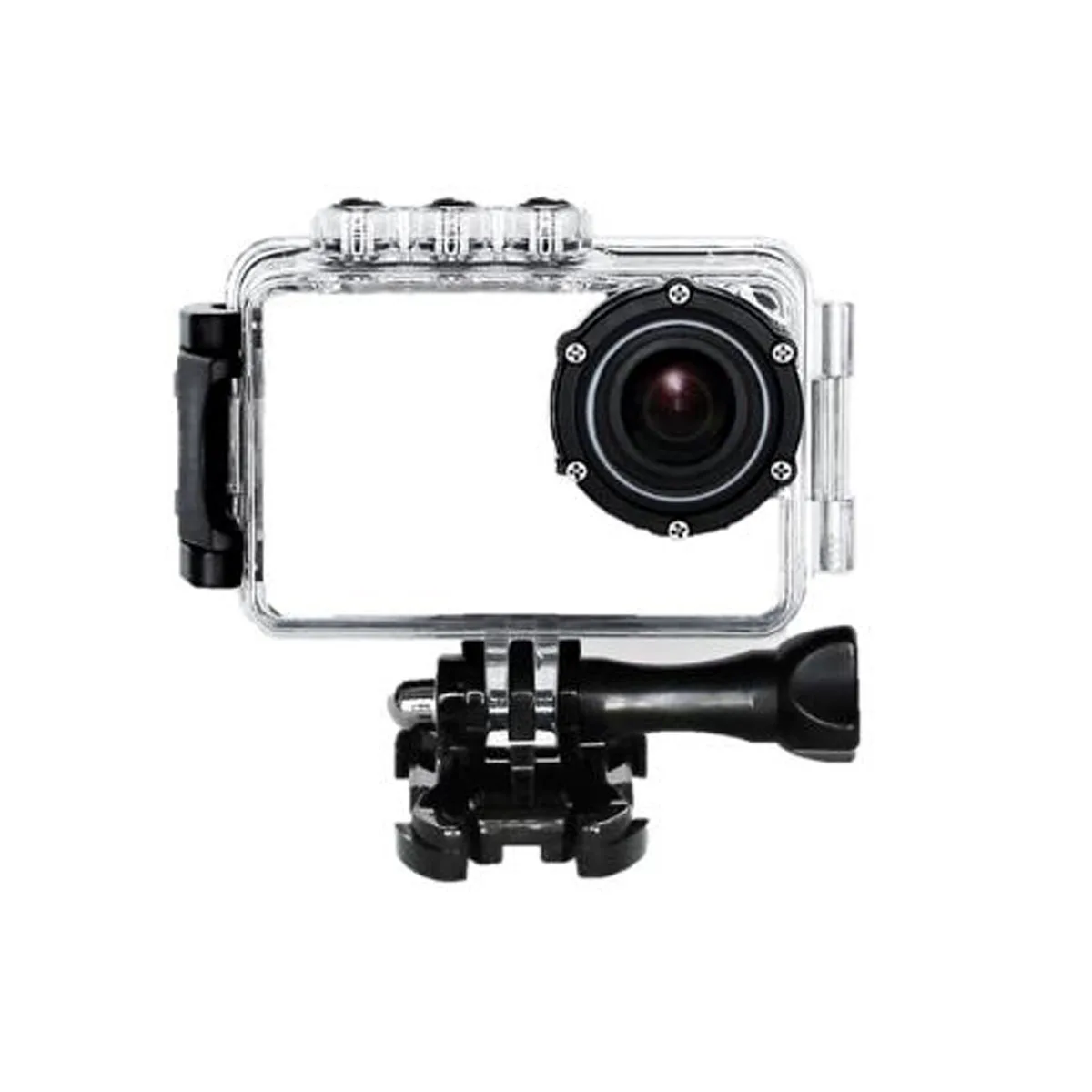 Custodia trasparente per action camera