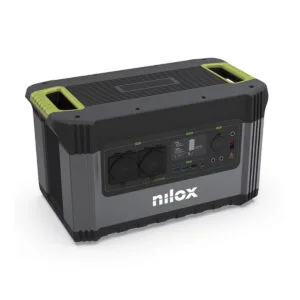 Generatore portatile black e green con display