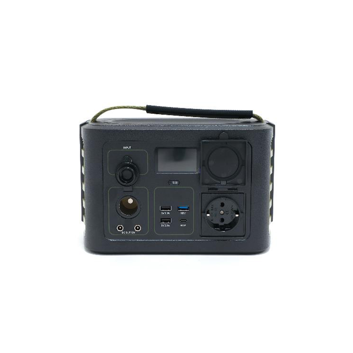 Stazione di alimentazione portatile con prese multiple