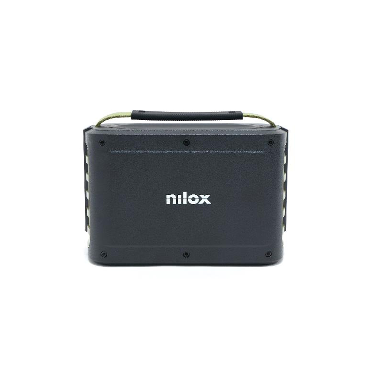 Altoparlante portatile Nilox nero con maniglia