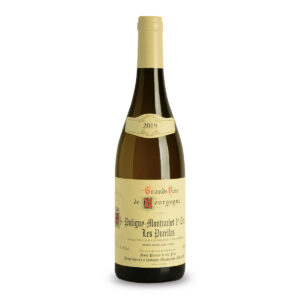 Bottiglia di vino bianco Puligny-Montrachet
