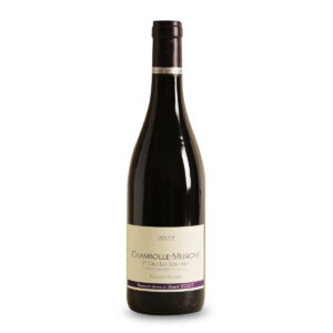 Bottiglia di vino rosso Chambolle-Musigny 2022.