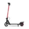 Monopattino elettrico rosso con ruote nere