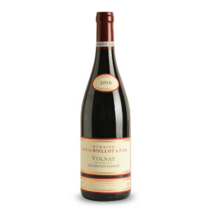 Bottiglia di vino rosso Volnay 2018