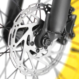 Freno a disco di una bicicletta