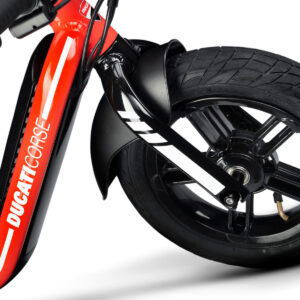 Ruota anteriore scooter elettrico Ducati Corse.