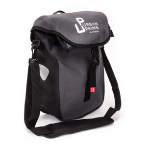 Zaino nero Urban Prime elegante e resistente