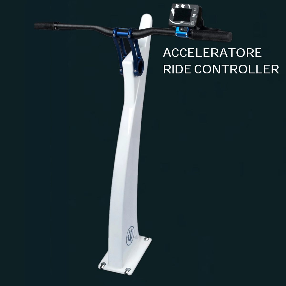 Acceleratore ride controller con manubrio su supporto