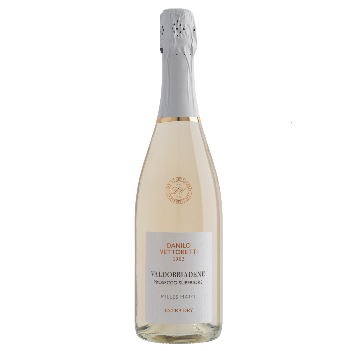 Bottiglia di Prosecco Superiore Extra Dry