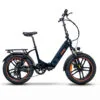 E-Bike pieghevole Jeep Starlight con pneumatici fat