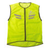 Gilet catarifrangente giallo con dettagli riflettenti