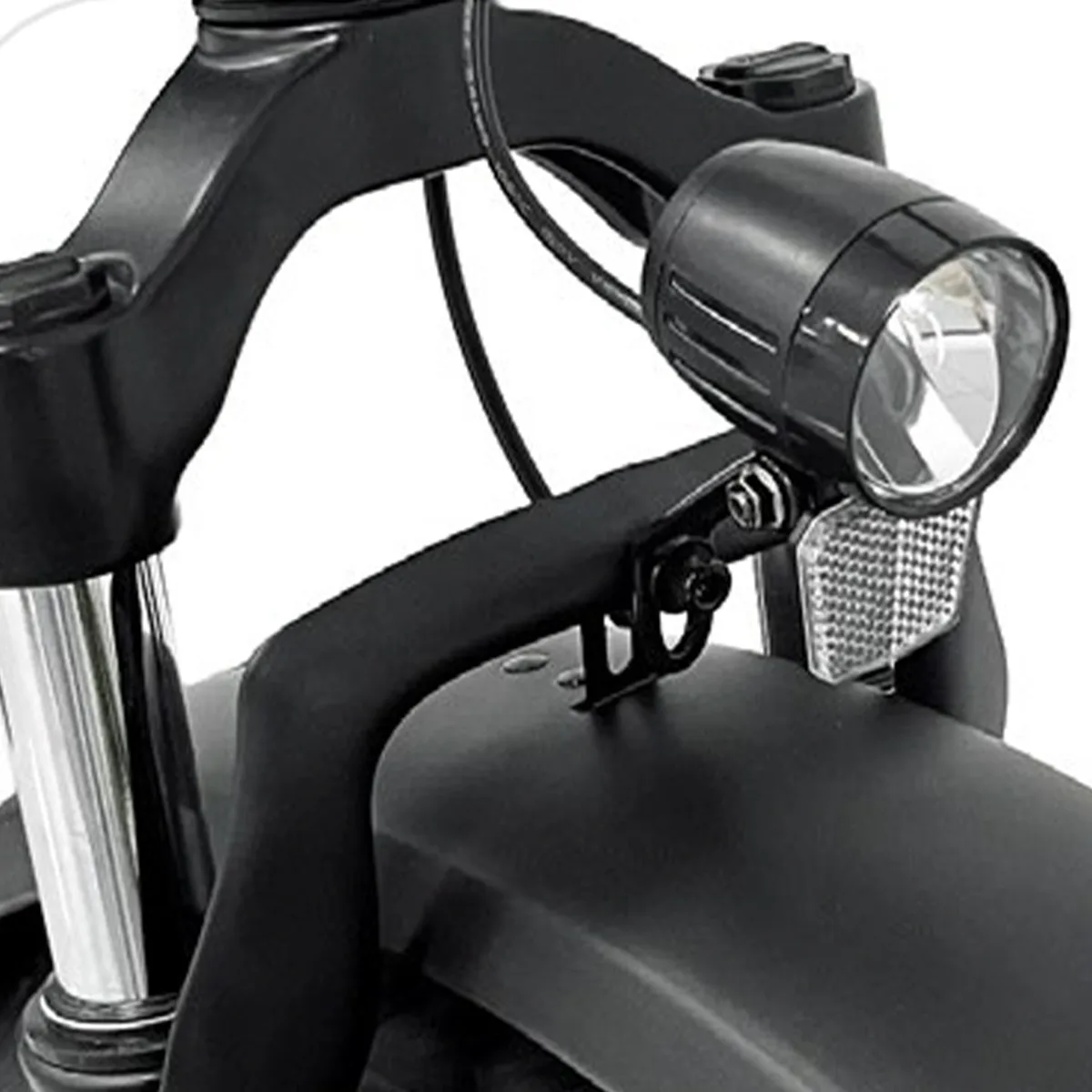 Faro anteriore per bicicletta con catarifrangente