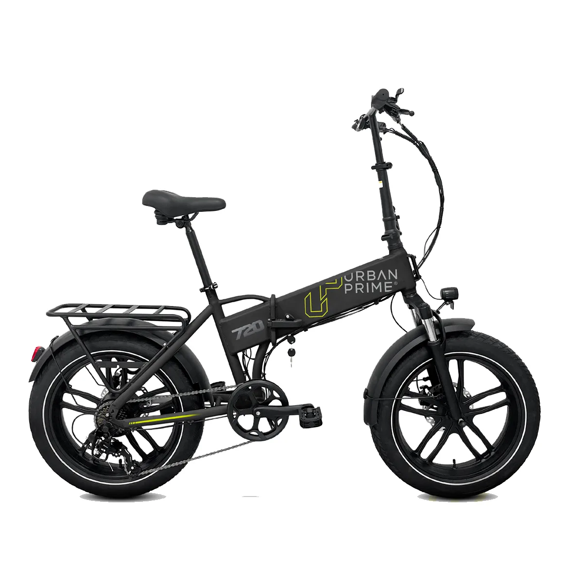 E-Bike pieghevole Grigio Antracite Urban Prime Rider