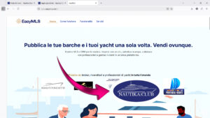 Homepage EasyMLS per vendita barche e yacht
