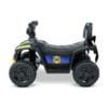 Quad elettrico per bambini Muddy VR46 nei colori blu e giallo, con design sportivo ispirato al mondo delle corse.